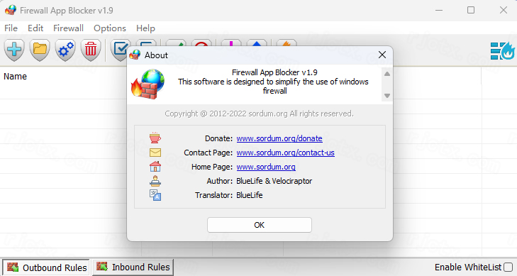 Firewall App Blocker v1.9 禁止联网工具插图3